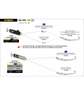 KYMCO AK 550 2017 - 2020 CONECTOR RACING PARA ESCAPE URBAN