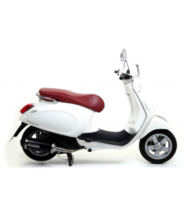 PIAGGIO VESPA PRIMAVERA 125/150 2014 - 2016 SILENCIOSO URBAN  DE ALUMINIO DARK" FONDO "DARK""