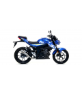 SUZUKI GSX-S 125 2017 - 2020 SILENCIOSO STREET THUNDER DE ALUMINIO FONDO EN CARBONO