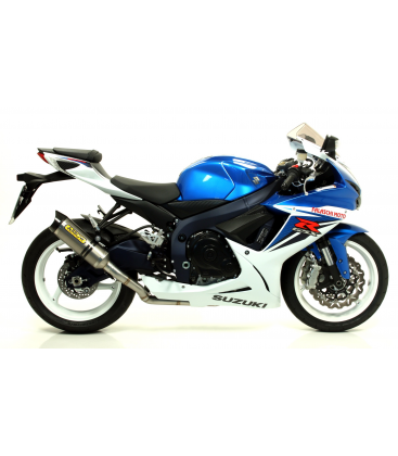 SUZUKI GSX-R 600 I.E. 2011 - 2016 SILENCIOSO THUNDER APPROVED DE CARBONO FONDO EN CARBONO