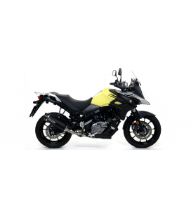 SUZUKI V-STROM 650 2017 - 2020 SILENCIOSO RACE-TECH DE TITANIO FONDO EN CARBONO