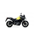 SUZUKI V-STROM 650 2017 - 2020 SILENCIOSO RACE-TECH DE TITANIO FONDO EN CARBONO