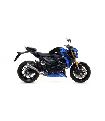 SUZUKI GSX-S 750 2017 - 2020 SILENCIOSO RACE-TECH DE TITANIO FONDO EN CARBONO