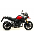 SUZUKI V-STROM 1000 2014 - 2016 SILENCIOSO MAXI RACE-TECH DE TITANIO FONDO EN CARBONO