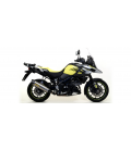 SUZUKI V-STROM 1000 2017 - 2020 SILENCIOSO MAXI RACE-TECH DE TITANIO FONDO EN CARBONO