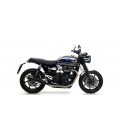 TRIUMPH SPEED TWIN 1200 2019 - 2020 SILENCIOSOS PRO-RACING NICHROM DARK" (DCHO+IZDO)"