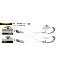 YAMAHA XJ6 / XJ6 DIVERSION 2009 - 2015 KIT COLECTORES CATALÍTICO