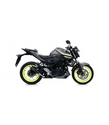 YAMAHA MT-03 2018 - 2019 SILENCIOSO STREET THUNDER DE ALUMINIO FONDO EN CARBONO