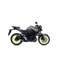 YAMAHA MT-03 2018 - 2019 SILENCIOSO STREET THUNDER DE ALUMINIO FONDO EN CARBONO