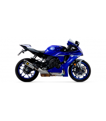 YAMAHA YZF R1 2020 - 2022 SISTEMA COMPLETO COMPETITION FULL TITANIUM" CON DBKILLER CON FONDO EN CARBONO"