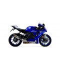 YAMAHA YZF R1 2020 - 2022 SISTEMA COMPLETO COMPETITION FULL TITANIUM" CON DBKILLER CON FONDO EN CARBONO"