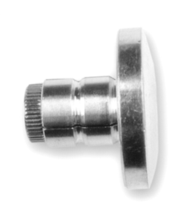 CONTRAPESOS MANILLAR ALU 13,5MM - PLATA