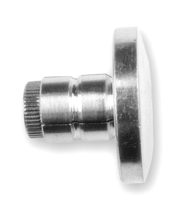 CONTRAPESOS MANILLAR ALU 13,5MM - PLATA