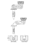 SOPORTE DE MONTAJE DE LA COLUMNA DE DIRECCIÓN QUAD LOCK