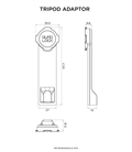 ADAPTADOR DE TRÍPODE QUAD LOCK