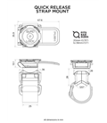 SOPORTE DE CORREA DE LIBERACIÓN RÁPIDA QUAD LOCK