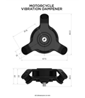 AMORTIGUADOR DE VIBRACIONES QUAD LOCK