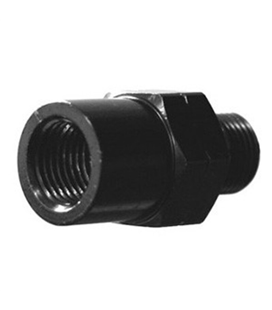 ADAPTADOR HEMBRA M10X1.25 NEGRO