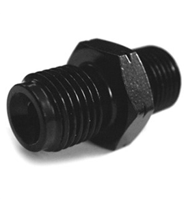 ADAPTADOR MACHO CÓNCAVO M10X1.25 NEGRO