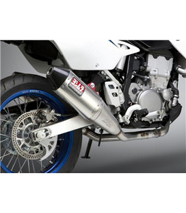 LINEA COMPLETA ESCAPE DOBLE YOSHIMURA RS-4, SILENCIOSO DE ALUMINIO, TAPA CARBONO, SUZUKI DR-Z400S/SM