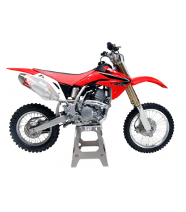 LINEA COMPLETA ESCAPE YOSHIMURA RS-2, ACERO INOX, SILENCIOSO ALUMINIO Y TAPA INOX, HONDA CRF150R/RB