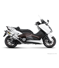 AKRAPOVIC T MAX 530  SYSTEM STAINLESS STEEL & TITANIUM RACING LINE COMPLETE