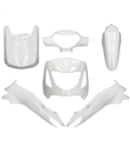 KIT DE CARENADOS HONDA SH 2004 6 PIEZAS BLANCO