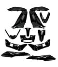 KIT DE CARENADOS HONDA PCX 2013 11 PIEZAS NEGRO