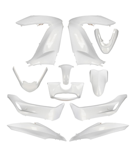 KIT DE CARENADOS HONDA PCX 2013 11 PIEZAS BLANCO