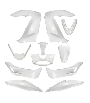 KIT DE CARENADOS HONDA PCX 2013 11 PIEZAS BLANCO