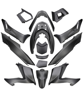 KIT DE CARENADOS HONDA PCX 2014-2017 14 PIEZAS GRIS CARBON MATE NHB52M