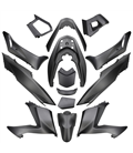 KIT DE CARENADOS HONDA PCX 2014-2017 14 PIEZAS GRIS CARBON MATE NHB52M