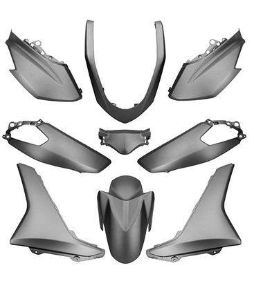 KIT DE CARENADOS YAMAHA NMAX 9 PIEZAS GRIS MATE MNM3