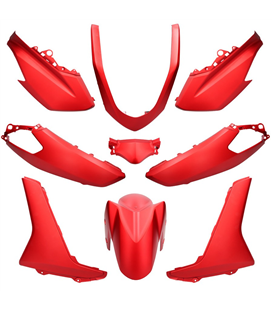 KIT DE CARENADOS YAMAHA NMAX 9 PIEZAS ROJO DEEP METALLIC MDRM3