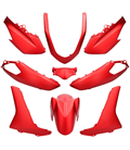 KIT DE CARENADOS YAMAHA NMAX 9 PIEZAS ROJO DEEP METALLIC MDRM3