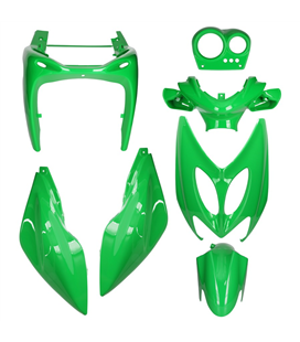 KIT DE CARENADOS YAMAHA AEROX 7 PIEZAS VERDE KAWA