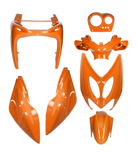 KIT DE CARENADOS YAMAHA AEROX 7 PIEZAS NARANJA