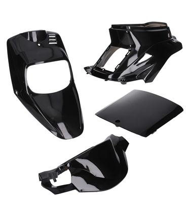 KIT DE CARENADOS YAMAHA BWS 99-03 4 PIEZAS NEGRO