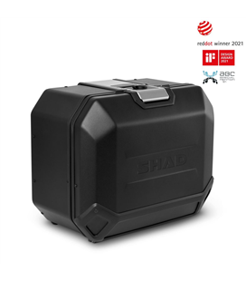 MALETA DERECHA ALUMINO SHAD TERRA BLACK 47L