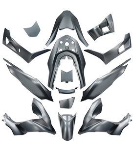 KIT DE CARENADOS HONDA PCX 2021- 14 PIEZAS GRIS MATE NHC34