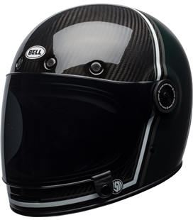 CASCO BELL BULLITT CARBON RSD NEGRO/VERDE TALLA M