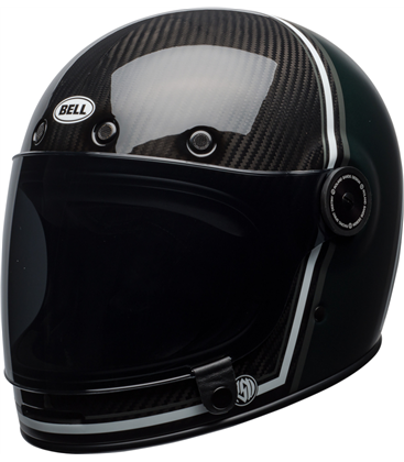 CASCO BELL BULLITT CARBON RSD NEGRO/VERDE TALLA M