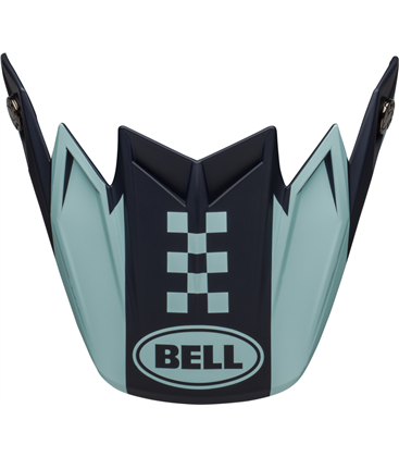 VISERA BELL MOTO-9 BREAKAWAY AZUL OSCURO/AZUL CLARO