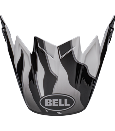 VISERA BELL MOTO-9S FLEX CLAW NEGRO/BLANCO