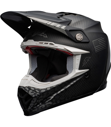 CASCO BELL MOTO-9 FLEX SLAYCO NEGRO/GRIS, TALLA XS