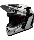 CASCO BELL MOTO-9 FLEX FASTHOUSE NEWHALL BLANCO/NEGRO 58-59, TALLA L
