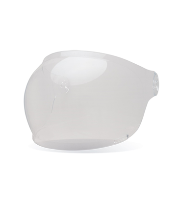 PANTALLA BURBUJA CINTA NEGRA BELL BULLITT TRANSPARENTE