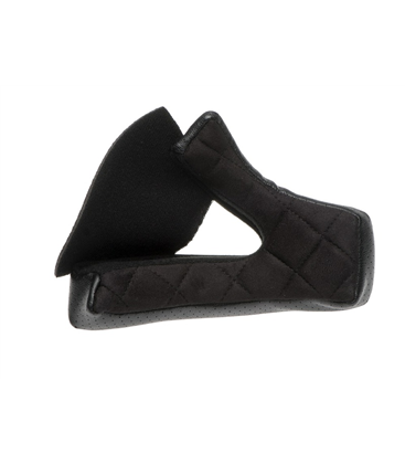 CARRILLERAS BELL MOTO-3 ANTE COLOR NEGRO 40 MM