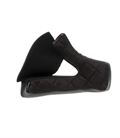 CARRILLERAS BELL MOTO-3 ANTE COLOR NEGRO 40 MM