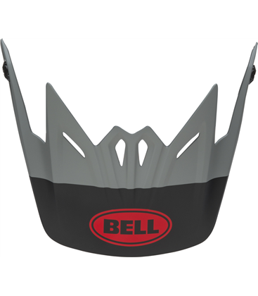 VISERA BELL MOTO-9 INFANTIL GLORY NEGRO MATE/GRIS